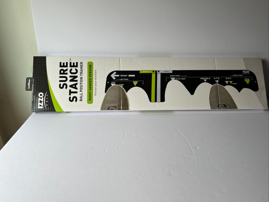 IZZO Golf Sure Stance Ball Position Golf Trainer